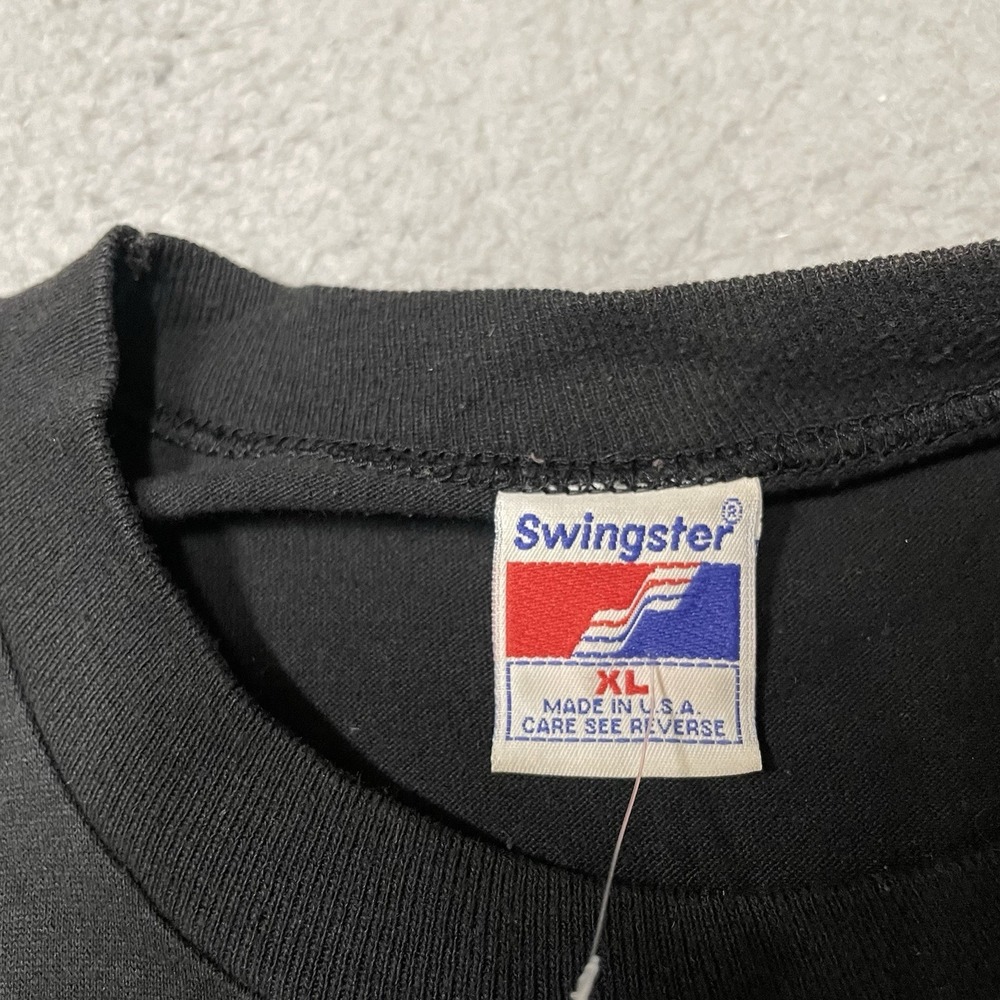 Snap-On Racing T-Shirt Men XL Black Vintage 90s F1 Formula Single Stitch Graphic - Picture 3 of 7